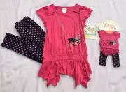 NEW Sz 12 Dollie & Me Top~Pants Set and 18-inch Doll Set Size 12 NWT ~Free Ship