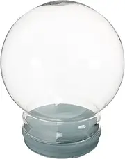 Sturdy Glass Snow Globes Kit Fillable Mini Globes for Boys and Girls DIY Home Decor for Ages