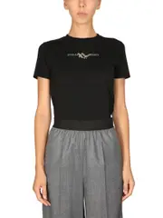 [Stella McCartney] Stella McCartney-T-Shirt "Glitch"-Donna 38