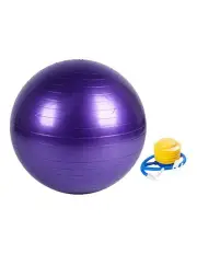 [VERPEAK] Yoga Ball with Pump for Pilates 75cm in Purple