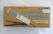 Vintage Realistic 33-1066 Compact Stereo Cardioid Condenser Mic New In Box NOS