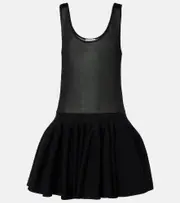 [Alaia] Alaïa Knitted minidress AU 10 black