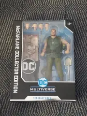 Mcfarlane Toys DC Collector Edition Sergeant Rock DC Classic! SHIPS FREE!