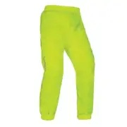 Oxford Rainseal Motorcycle Motorbike Waterproof Over Pants - Fluorescent