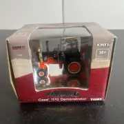 1/64 Ertl Case Case 1170 Demonstrator Black Knight Authentics #6 DieCast Tractor
