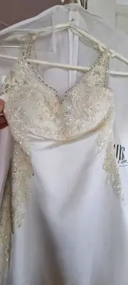 Wedding Dress "Frankie" One Of A Kind - Brides Of Brisbane