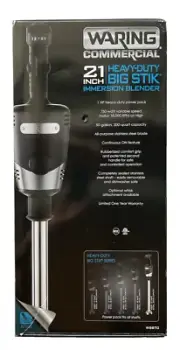 Waring Commercial Heavy Duty 21 inch Big Stik Immersion Blender, unopened box
