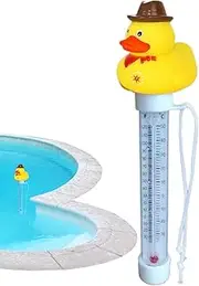 Pool Thermometers Floating Easy Read | Fish Tank Thermo Meters | Digital Devices, Floated Ice Bath Thermometer, Accurate Measurement, Durable Waterproof Design