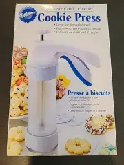Wilson Cookie Press with 12 Disks Comfort Grip In Box