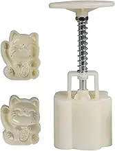 3D Moon Cake Set Suitable For Accessories In Mid-autumn Festival Used For Cake Cookie