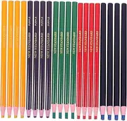 Operitacx 20pcs Crayons Portable Wax Pencils for Quilting Needlework Craft Easy Peel-Off Non-Toxic