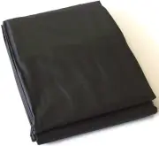 BLACK PVC Pool Snooker Billiard Table Dust Cover for 7' ft foot Pub Size Gift
