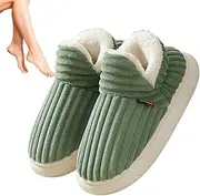 Women's House Slippers - Anti-Skid Orthopedic Soles House Slippers,Indoor Outdoor Scuff Slides, Winter Comfortable Slip- Fuzzy Home Slippers for Women and Men Buniq