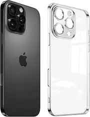 for Apple iPhone 16 PRO Slim Transparent Clear Bumper Back Soft Phone Case Cover