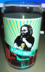Revolution Brewing A LITTLE CRAZY ALE Pint Beer Can Shaped Glass
