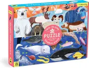 Mudpuppy - Arctic Above & Below Double-Sided Puzzle 100pc