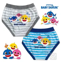 在飛比找Yahoo奇摩購物中心優惠-鯊魚寶寶8336純棉三角褲 BABY SHARK內褲 (2件