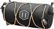 Front Bag for Bicycle,Frame Storage Roll Bag | Cycling Accessories, Cylinder Storage with Reflective Strips, Portable Travel Backpack for Women Men