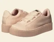 Windsor Smith Olyvia Sneakers Chunky Erstaunlich Satin Goldene Schnalle 37 NEU