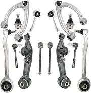 14pcs Front Upper Lower Control Arms Stabilizer Link Kit Compatible For Mercedes Benz W220 1998 1999 2000 2001 2002-2005