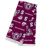 Manly Warringah Sea Eagles NRL TEAM Cotton Tea Hand Towel