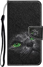 [Verpotex] Compatible with Oppo Find X5 Case, Mobile Phone Case Leather Folding Flip Case Magnetic Wallet Card Slot Flip Case Protective Cover Oppo Find X5 (Cat 4)