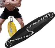 Weight Belt,Workout Belt - Steel Chain Waist Protection Training Weighted Machine for Exercises Calisthenics Gym Deadlift Support Workouts Weightlifting