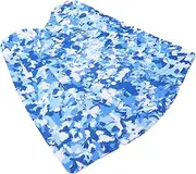 Abaodam Surfboard Traction Pads Non Slip Tail Grip Mats for Surfboard Deck Portable Lightweight Durable Slip Pads with Grooves for Enhanced Stability