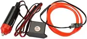 ULTECHNOVO Led Car Light Strip Red Neon Wire 1m Energy-efficient Cold Light Rope for Vehicle Home Dec