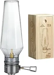 Mingzhe Outdoor Gas Candle Lamp Tent Lantern Light for Backpacking Camping Hiking Fishing