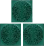 HARFINGTON 3 Pairs Sole Protector for Sneakers Non Slip Pad Heel Plates Repair for Men and Women, Green