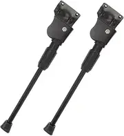 Bicycle Bike Kickstand 2pcs Folding Stand Support Rear Mount Anti-slip Feet Wear-resistant Replacement Kickstand for Bikes