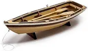 Model Expo MID950 1/12 Rowing Boat Model Kit, Multi-Coloured