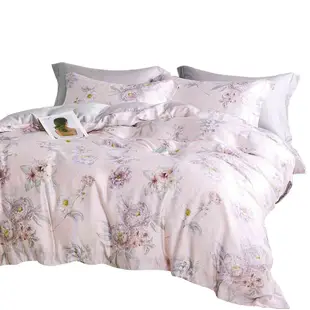【岱思夢】夢妍 60支 100%天絲床包組 鋪棉床罩組 雙人 加大 特大 TENCEL 天絲 床包 床罩