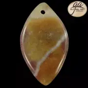 BI03315# Natural Beautiful Multi-color Amazonite Pendant Bead Gemstone 1 Pcs