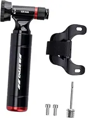 Generic Mini Bike Pump Compact Bike Tire Pump for Cruiser Mountain Bikes Road Bikes