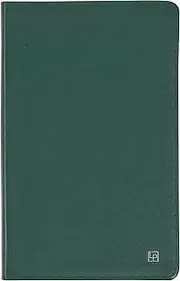 Leatherpress Classic Leather Notebook Writing Journal, Softcover, Narrow Ruled, Table of Contents and Numbered Pages