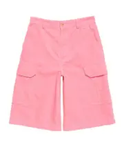 Belt-loop shorts L Pink