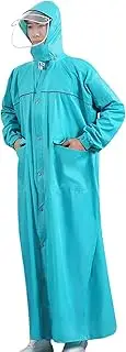 [YEDECOR] Adult Rain Poncho with Hood, Lightweight Reusable Rain Coat Waterproof Rain Gear for Men Women Camping, Hiking, Travel, Outdoors,C-XL