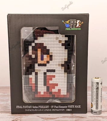 Final Fantasy PIXELIGHT White Mage FF Pixel Remaster LED Light Night Stand