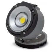 COB LED Rechargeable Puck Light Aluminum Polymer Housing Shock Resistant 600 Lum