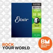 Elixir 19057 Electric Guitar Strings 7-Str Optiweb Coated 10-56 E-OW-7L