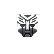 3D TRANSFORMERS Autobot Car Badge Emblem Sticker Aluminium 70mm Decal