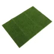 Artificial Turf Plants Fake Grass for Balcony Apartment Dollhouse Train Mat