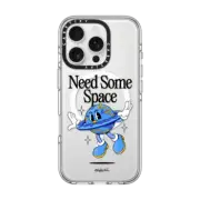 iPhone 16 Pro Clear Case MagSafe Compatible Need Some Space Clear by Made By Nelson