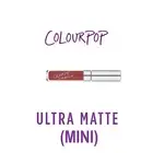 MINI SIZE - ColourPop Ultra Matte Liquid Lipstick - TULLE - mauve burgundy
