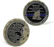 Police Challenge Coin Honor Our Police Officers Thank You Coin