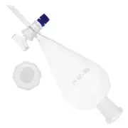 Borosilicate Glass Separatory Funnel lab funnels Separatory Flask 125ML