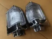 FRONT CORNER SIDE LIGHT LAMP FIT Nissan DATSUN D21 hard body90-95 CHROME