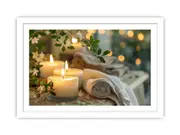 Still Life in Spa Framed Print